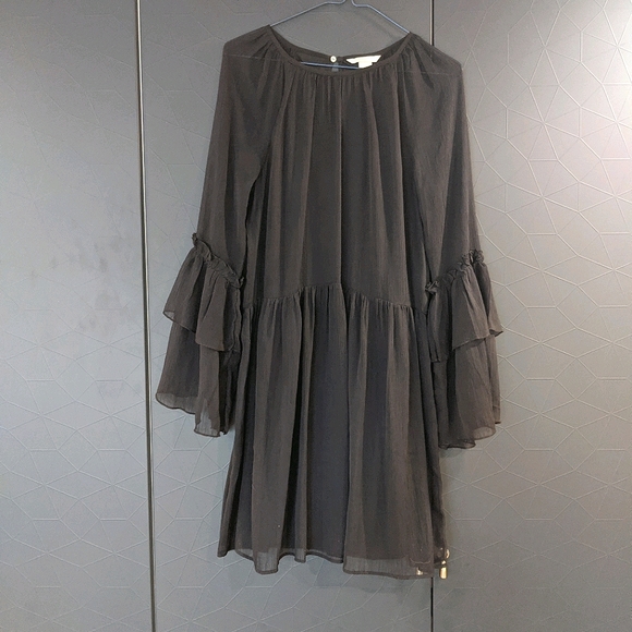 Navy Crepe Dress | H&M - Picture 1 of 5